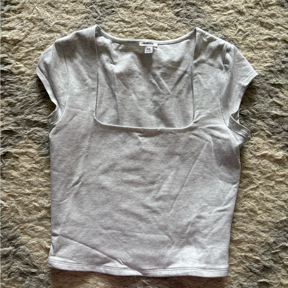 Garage Portia Square Neck Top